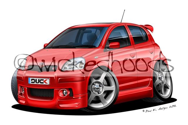 440 Gambar Mobil Yaris Kartun Terbaik