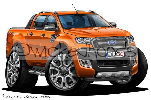 Ford Ranger Cartoon Images - 2020 Ford Ranger Bullbar