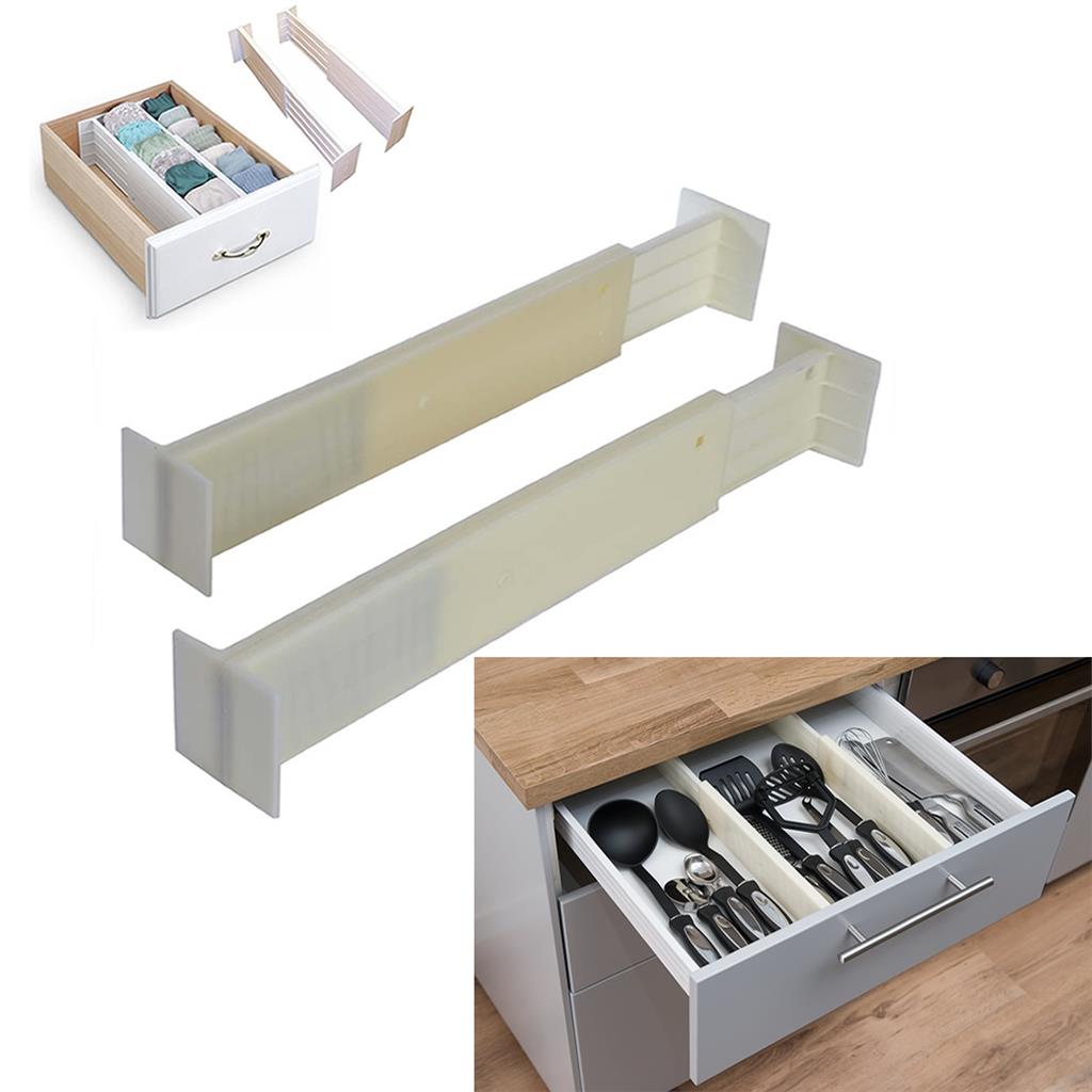 4 Pack Closet Expandable Drawer Organizer Divider For Bedroom
