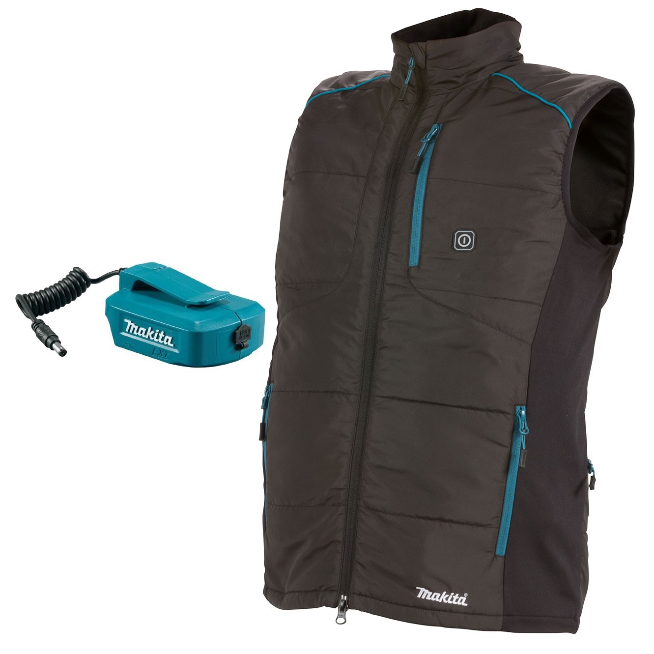 Makita DCV202ZM 18V Cordless Thermal Vest, Size M for sale online eBay