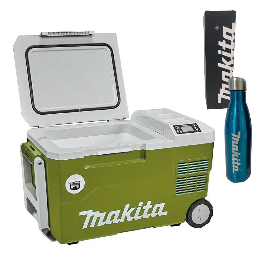 Makita DCW180Z 18v LXT 20L Cooler Warmer Cool Box Wheeled