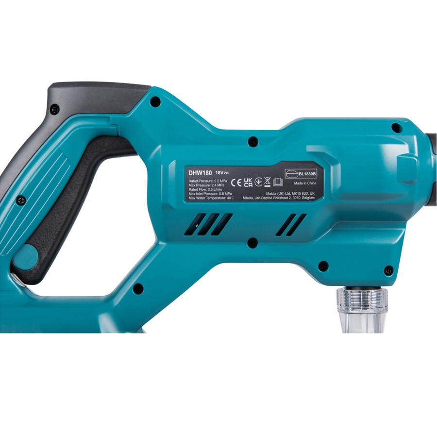 Dhw180 18v Makita Cordless Pressure Washer 18v Makita DHW180 LXT