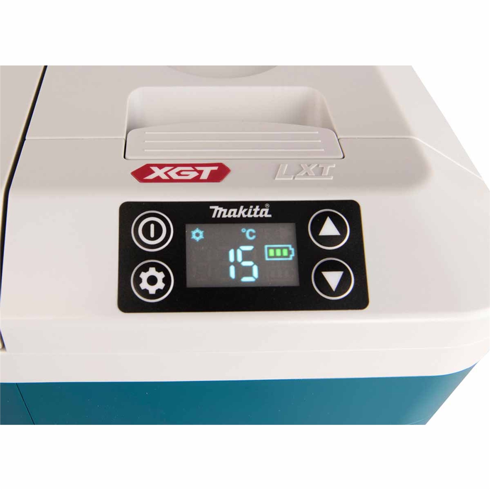 Makita CW001GZ Blue 18v LXT 40v XGT 20L Cooler Warmer Cool Box