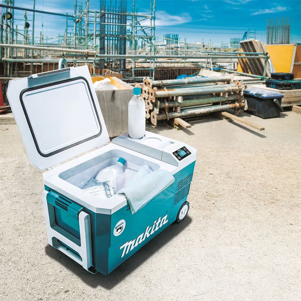Makita 冷温庫 18v 20Ｌ Makita DCW180Z 18v LXT 20L Cooler Warmer Cool Box Wheeled