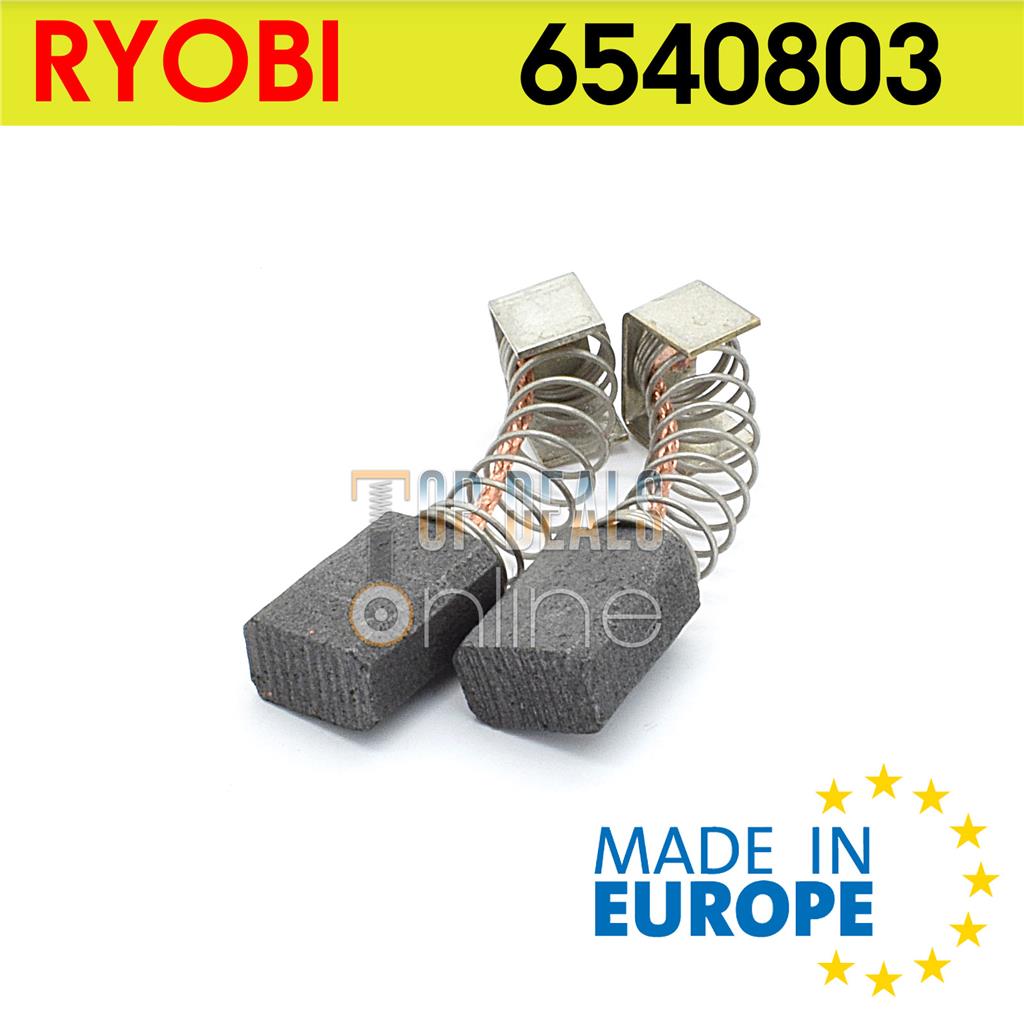CSS Carbon Brushes For Ryobi 02098, 6540103, W560 – 6x9x15/16mm – New E44