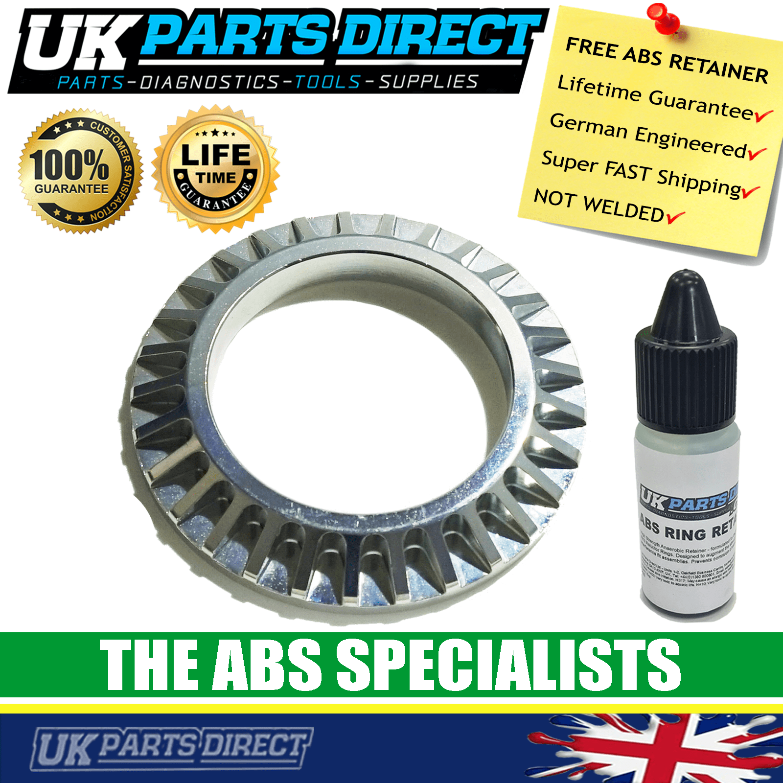 MITSUBISHI SPACESTAR ABS RING-ABS RELUCTOR RING-DRIVESHAFT ABS RING